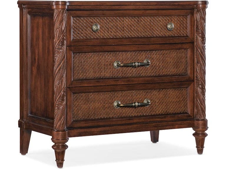 Hooker Furniture - Bedroom Charleston Three-Drawer Nightstand