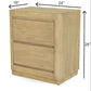 Sea Winds - Hyde Park 2 Drawer Electrified Nightstand