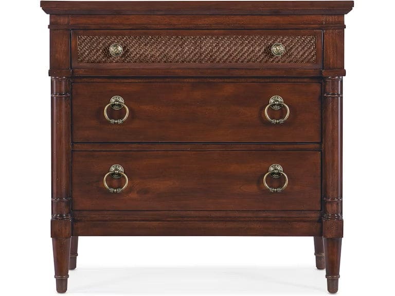 Hooker Furniture - Bedroom Charleston Three-Drawer Nightstand