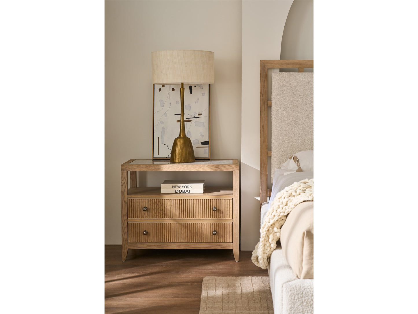 Universal - Avaline Carmen Two Drawer Nightstand