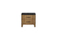 Calia - 2 Drawer Stone Top Nightstand