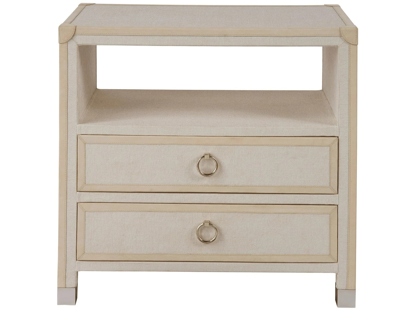 Universal - New Modern-Modern Riven Nightstand