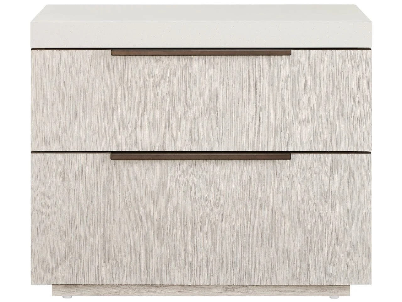 Universal - Mist & Veil-Modern Quartz Nightstand
