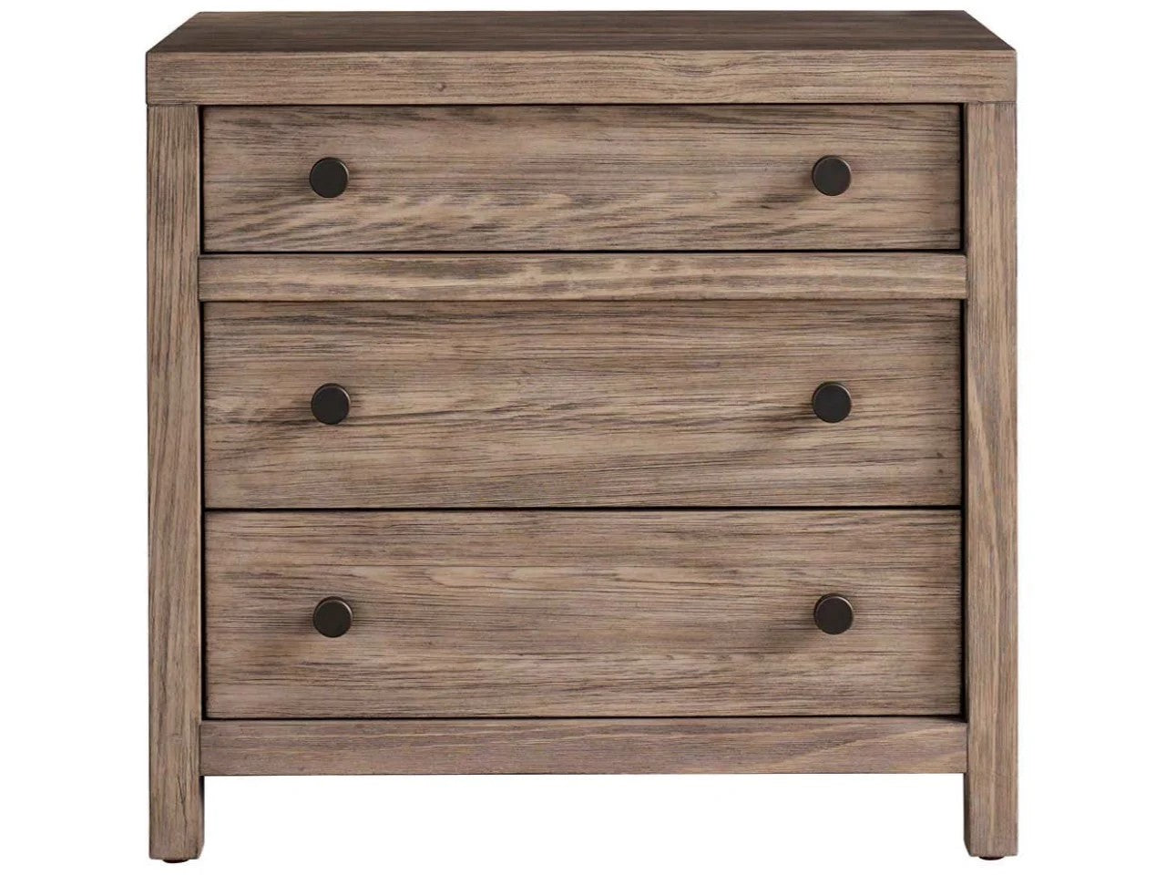 Universal - Dwell Boulder Three Drawer Nightstand