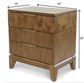 Sea Winds - Manhattan Valley 3 Drawer Nightstand w/ Power & USB A + C