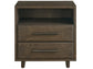 Universal - Sable & Desert-Modern Sable Open Storage Nightstand