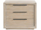 Universal - Sable & Desert-Modern Desert Plinth Nightstand