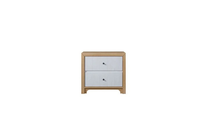 Pleasant Hill - Suede & Ivory Nightstand