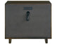 Universal - Sable & Desert-Modern Sable Three Drawer Nightstand