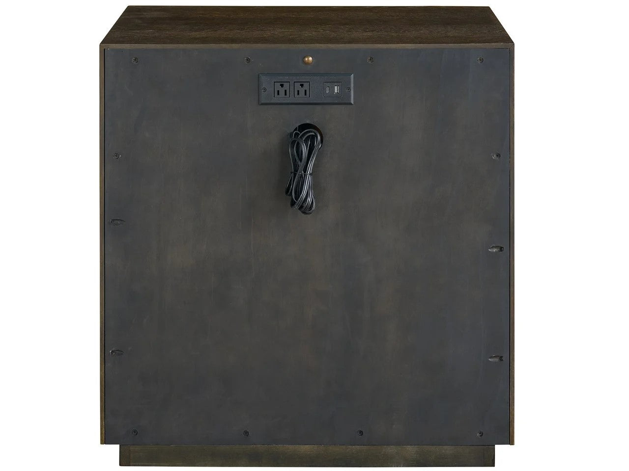 Universal - Sable & Desert-Modern Sable One Drawer Nightstand