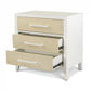 Sea Winds - Miramar Electrified 3 Drawer Woven Nightstand