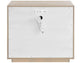 Universal - Sable & Desert-Modern Desert Plinth Nightstand