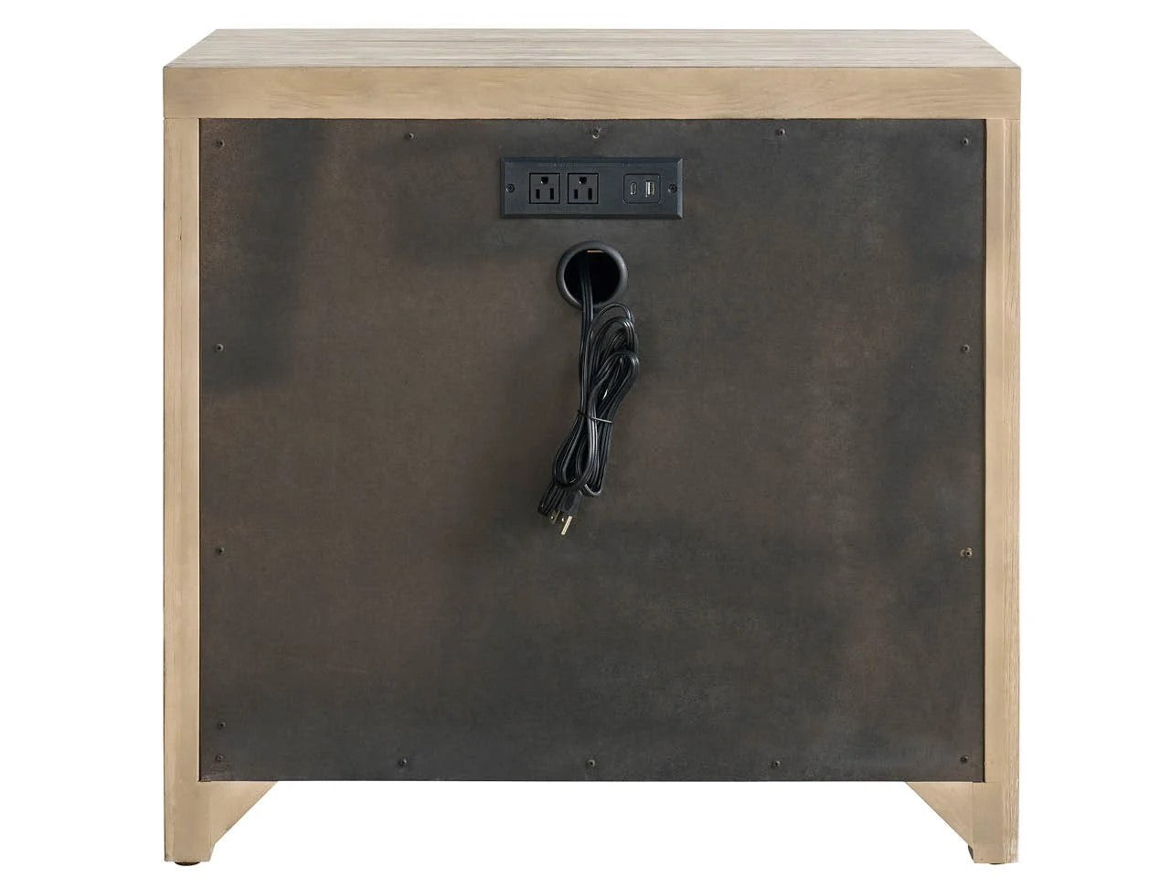 Universal - Dwell Boulder Three Drawer Nightstand