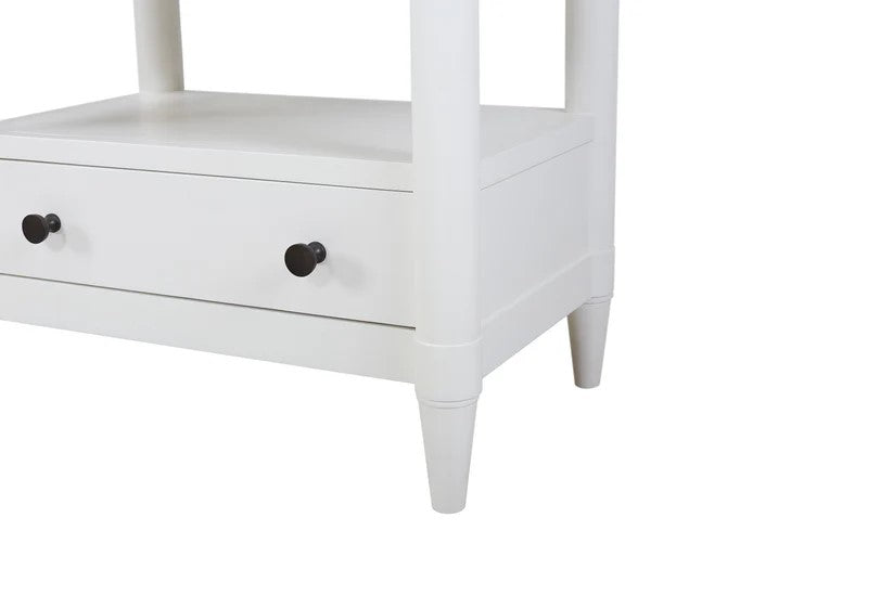 Citrus Heights - Open Nightstand - White