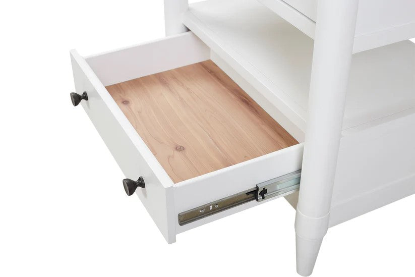 Citrus Heights - Open Nightstand - White