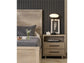 Universal - Sable & Desert-Modern Desert Open Storage Nightstand