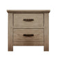 Relic 2-Drawer Nightstand