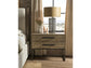 Universal - Dwell Boulder Metal Base Nightstand
