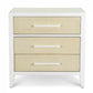 Sea Winds - Miramar Electrified 3 Drawer Woven Nightstand