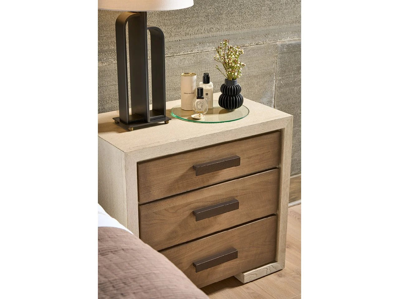 Universal - Mist & Veil-Modern Mist Nightstand
