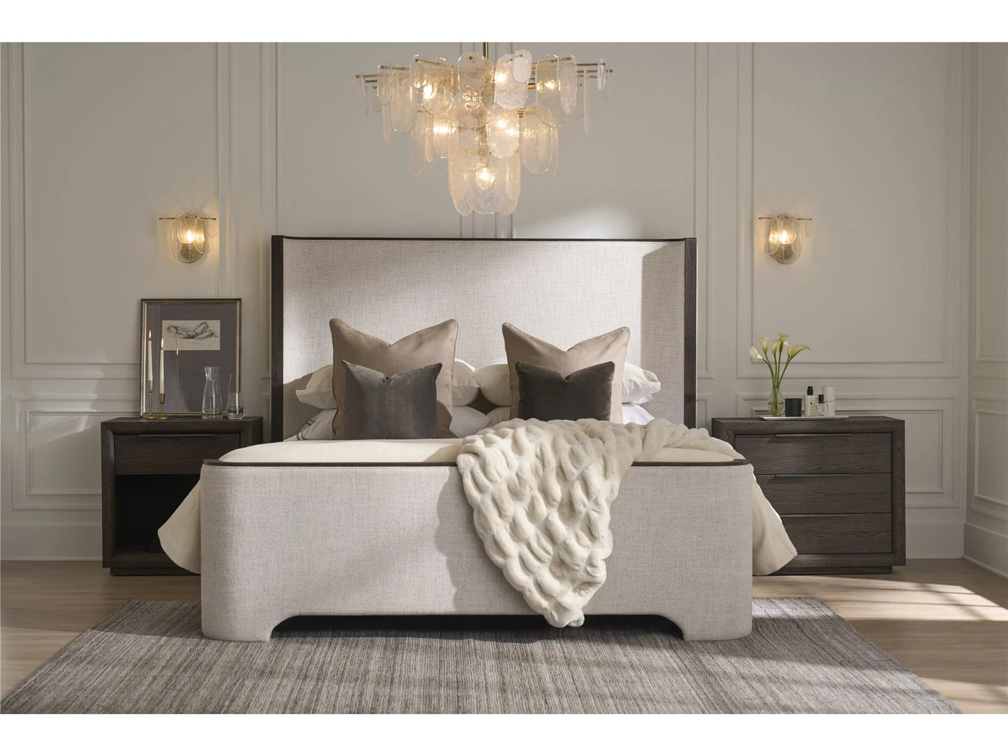 Universal - Sable & Desert-Modern Sable One Drawer Nightstand