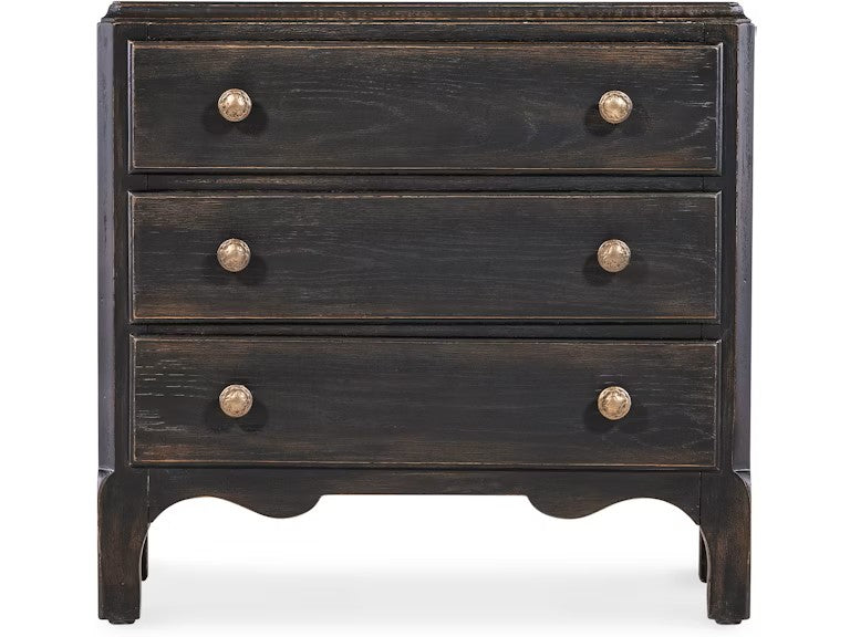 Hooker Furniture - Bedroom Americana Three-Drawer Nightstand