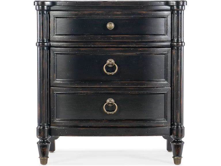 Hooker Furniture - Bedroom Charleston Three-Drawer Nightstand
