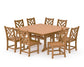 Polywood - Chippendale 9-Piece Nautical Trestle Dining Set - FREE SHIPPING