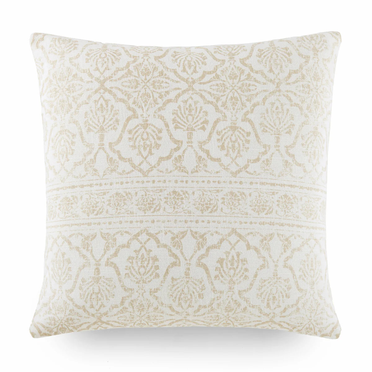 Antique Floral Elegant Cotton Decor Throw Pillow Cover