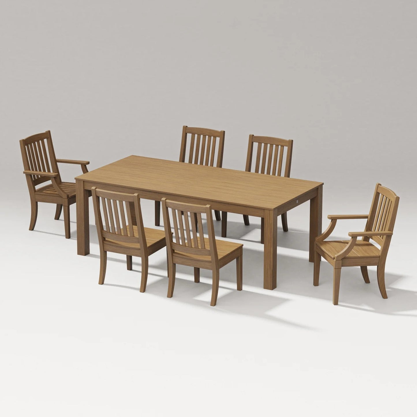 Polywood - Estate 7-Piece Parsons Table Dining Set - FREE SHIPPING