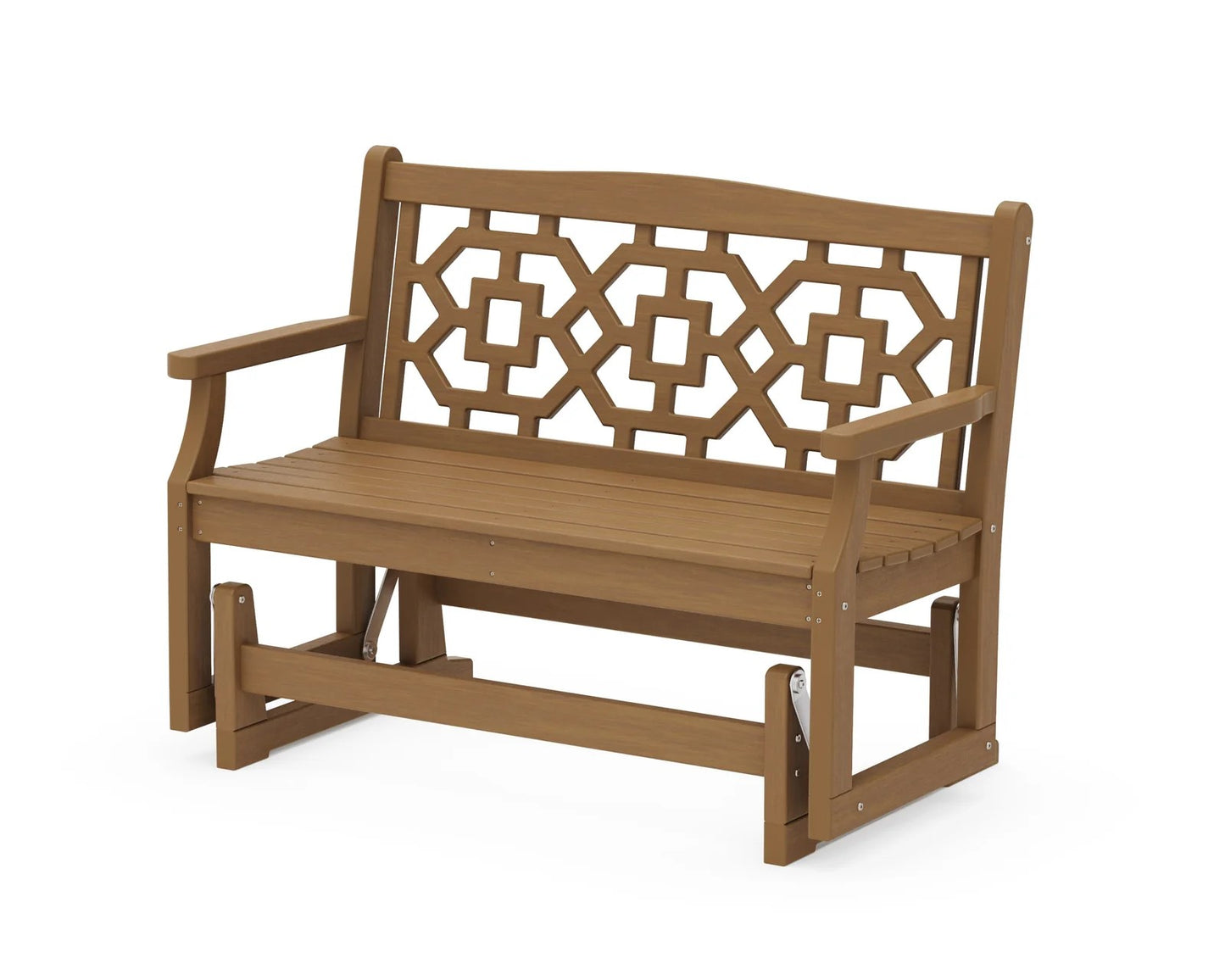Polywood - Chinoiserie 48” Glider - FREE SHIPPING