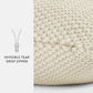 Seed Stitch Knit Acrylic Decor Throw Pillow Cover