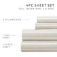 Distressed Awning Stripe 4-Piece Patterned Sheet Set