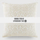 Antique Floral Elegant Cotton Decor Throw Pillow Cover