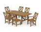 Polywood - Braxton 7-Piece Rustic Farmhouse Dining Set - FREE SHIPPING