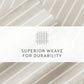 Distressed Awning Stripe 4-Piece Patterned Sheet Set