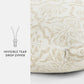 Antique Floral Elegant Cotton Decor Throw Pillow Cover