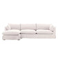 Otis 2 Piece Chaise Sectional Frame LAF w/ Slipcover Finishes