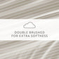 Distressed Awning Stripe 4-Piece Patterned Sheet Set
