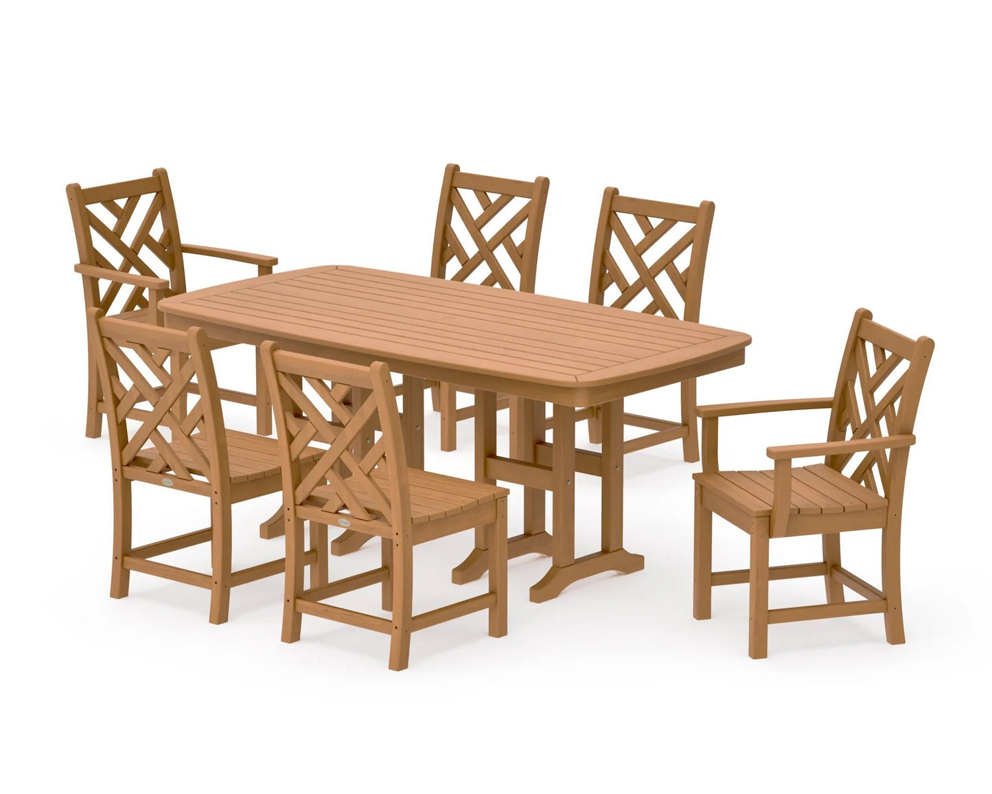 Polywood - Chippendale 7-Piece Dining Set - FREE SHIPPING