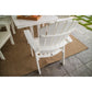 POLYWOOD Nautical Curveback Adirondack 7-Piece Dining Set with Trestle Legs FREE SHIPPING
