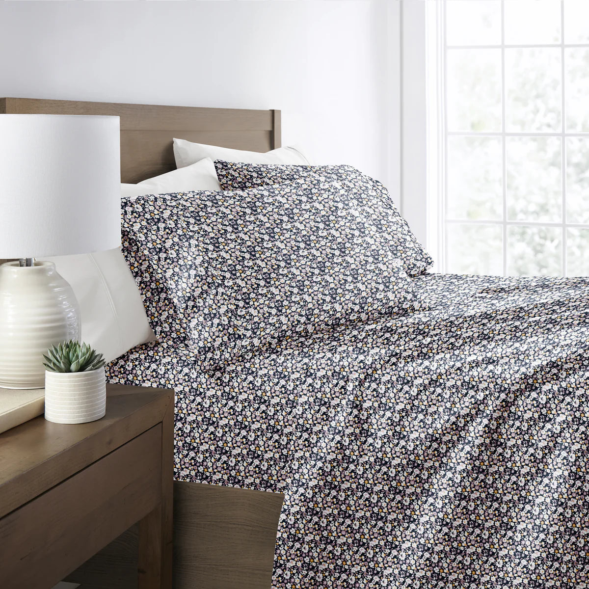 Floral Dream 4-Piece Patterned Sheet Set