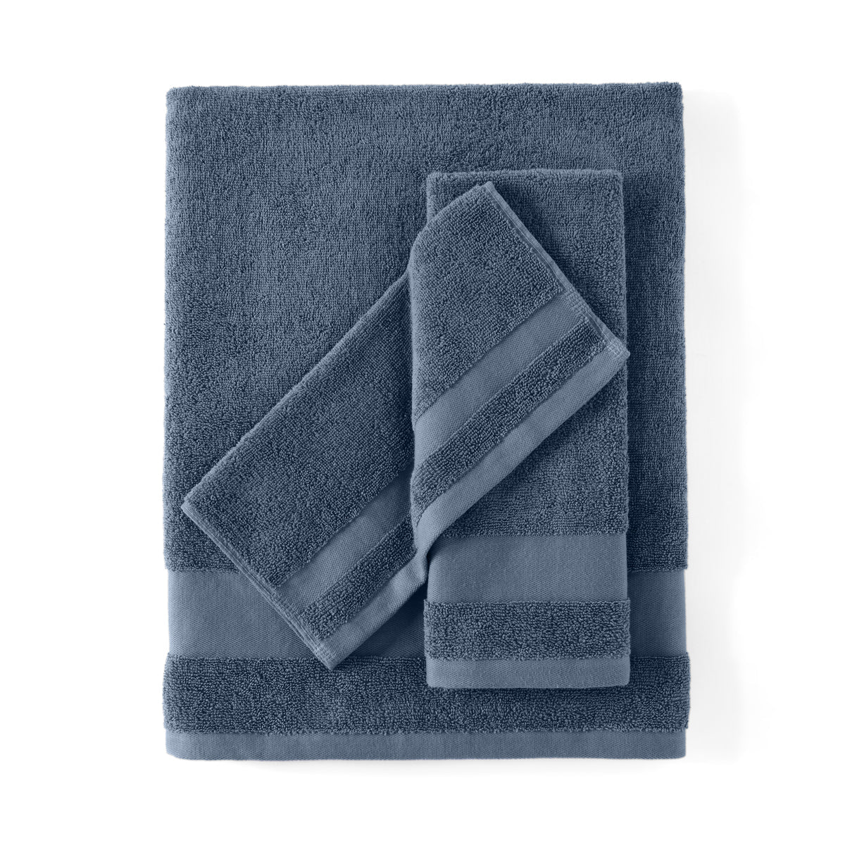 6-Piece Hotel-Quality 100% Cotton Bath Towel Set