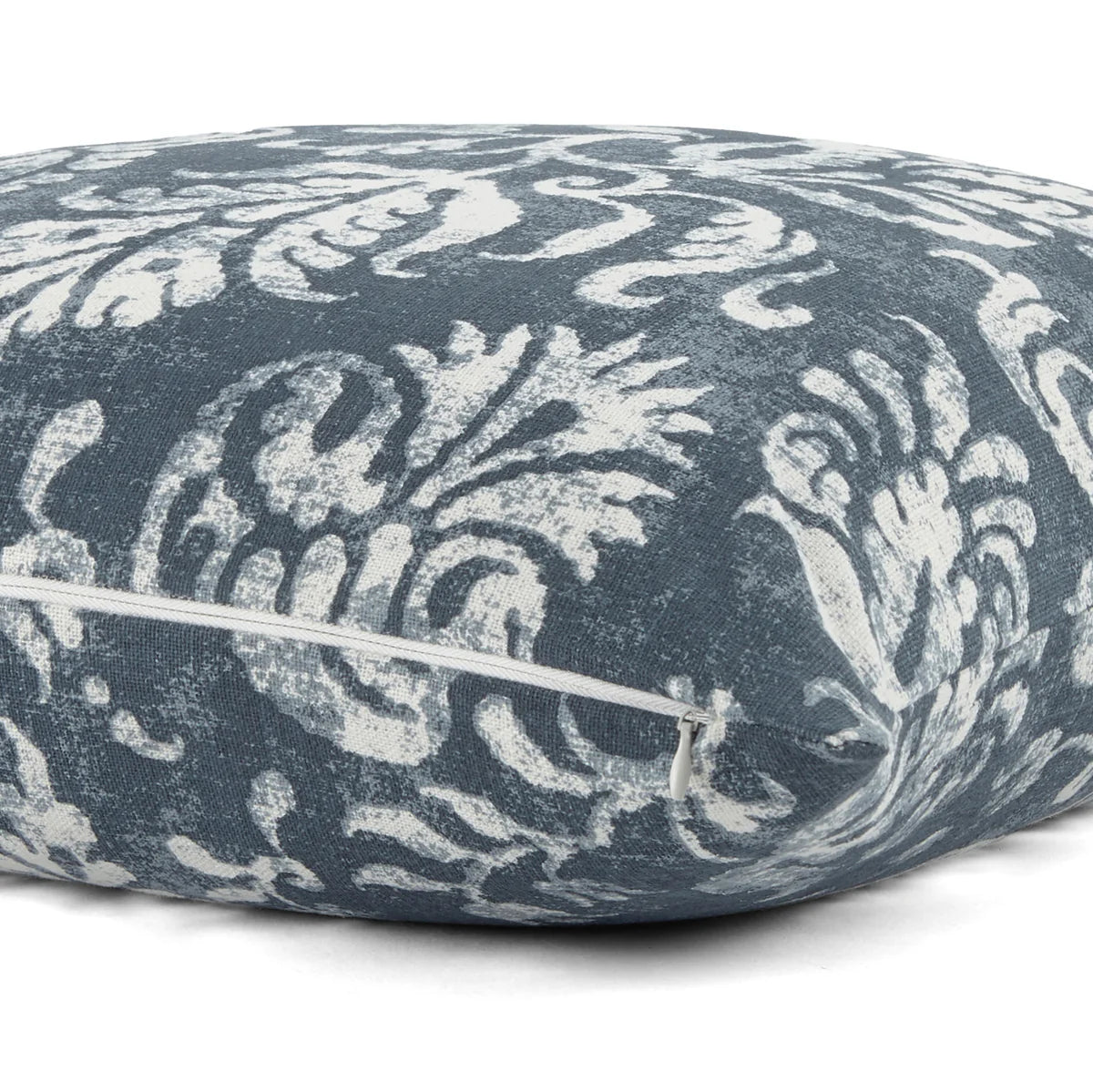 Distressed Floral Elegant Cotton Decor Throw Pillow Cover