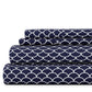 Scallops 4-Piece Patterned Sheet Set