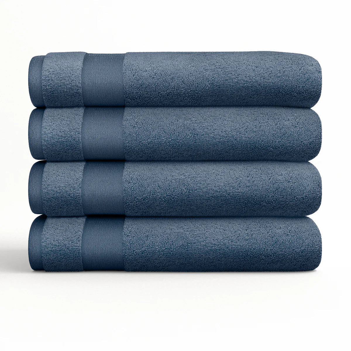 4-Piece Hotel-Quality 100% Bath Towel Set