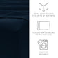 6-Piece Double Brushed Solid Sheet Set