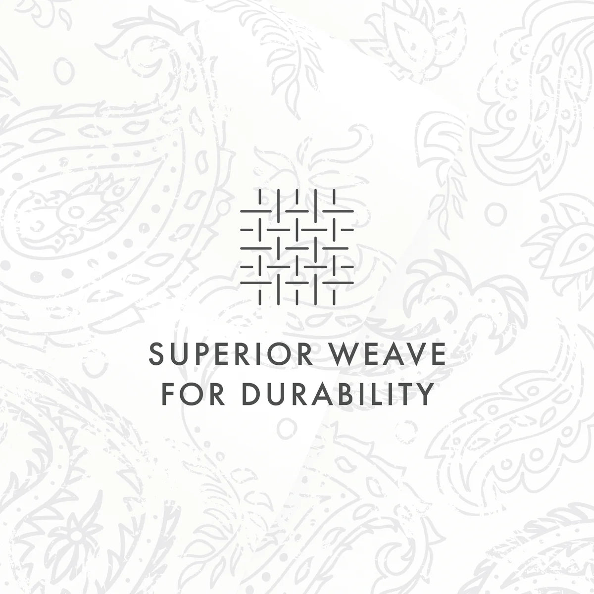 Coarse Paisley 4-Piece Patterned Sheet Set