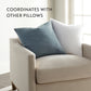 Stone Washed & Distressed Cotton Decor Throw Pillow Cover
