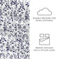 Burst of Vines 4-Piece Patterned Sheet Set